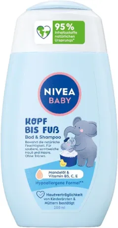Nivea baba sampon, 200 ml-es flakon
