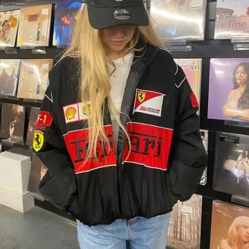 Oversize nyomtatott mintás dzseki